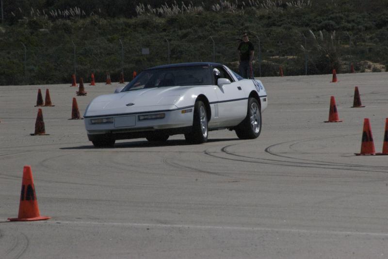 Autocrossing at Marina Airport